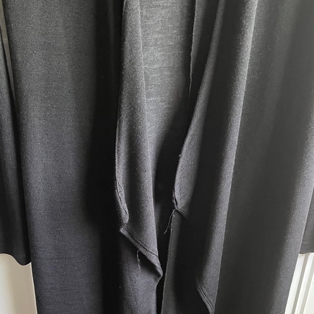 Black Cardigan with Gold Accents - Picture 6 of 8